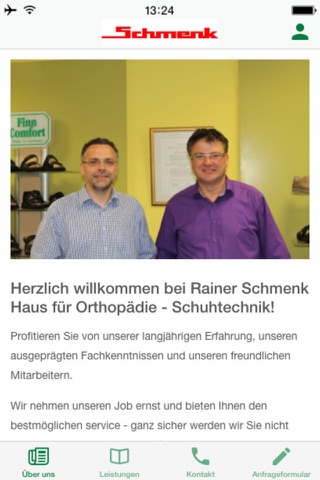 R. Schmenk Orthopädie - Schuhe screenshot 2