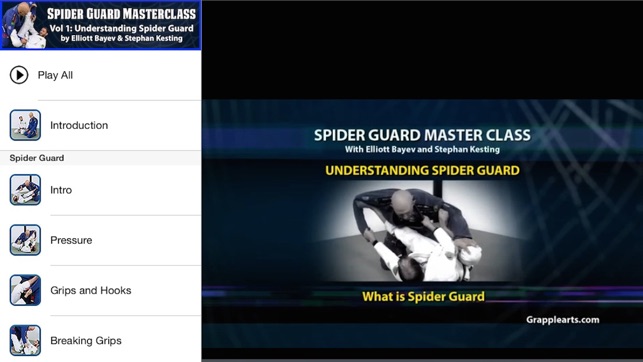 BJJ Spider Guard Vol 1