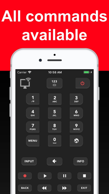 Toshy : remote for toshiba tv screenshot-3