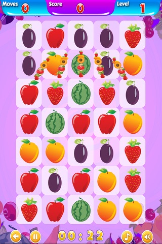 Fruit match puzzle games - náhled