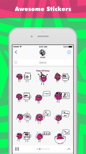 Donut stickers by ALKA(圖1)-速報App