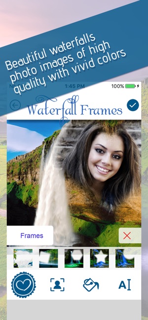 Waterfall Photo Frames Editor(圖2)-速報App