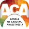 Annals of Cardiac Anaesthesia is the official journal of Indian Association of Cardiovascular and Thoracic Anaesthesia (IACTA)