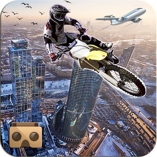 VR Motorbike Skyrider Stunts