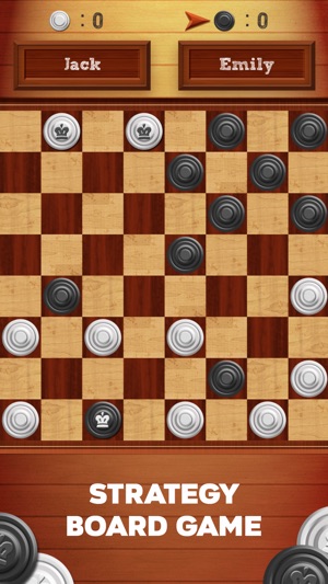 Checkers 2 Players: Online