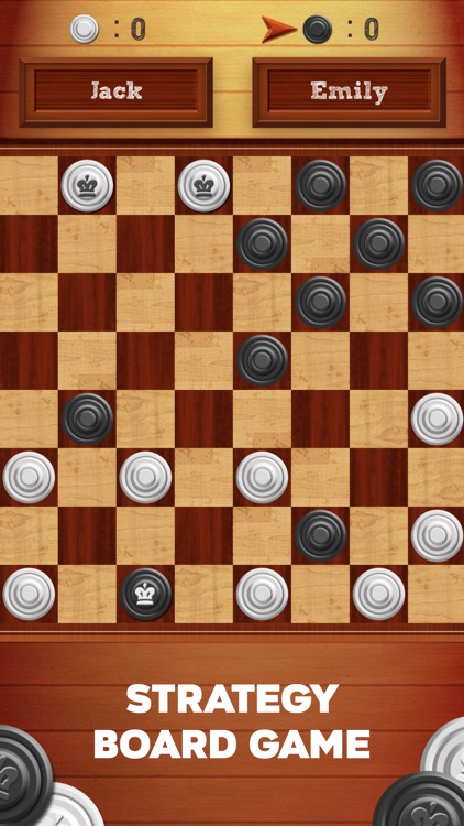 Checkers 2 Players: Online screenshot-0