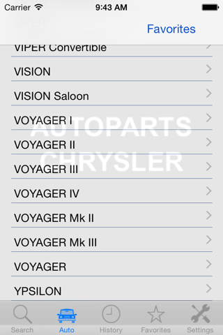 Autoparts for Chrysler screenshot 4