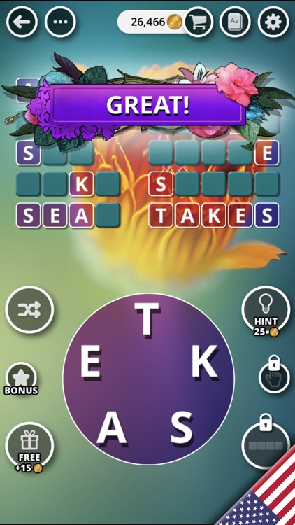 Bouquet of Words - Word Game screenshot-4