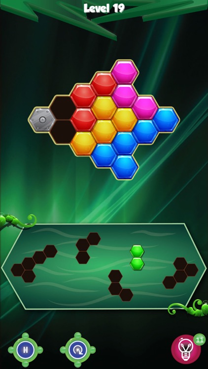Hexagon Block Logic Puzzle screenshot-3