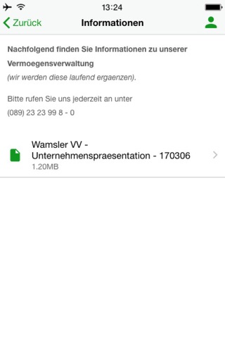 Wamsler Vermoegensverwaltung screenshot 3