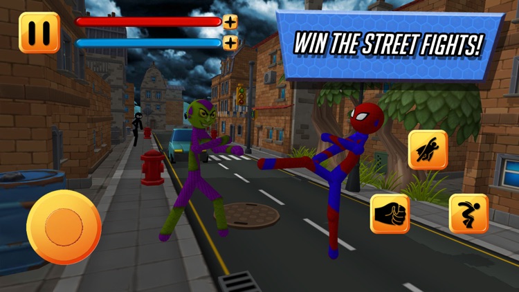 Stickman Spider Hero 3D