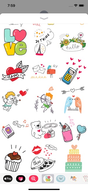 Doodle Valentine's Day Sticker(圖4)-速報App