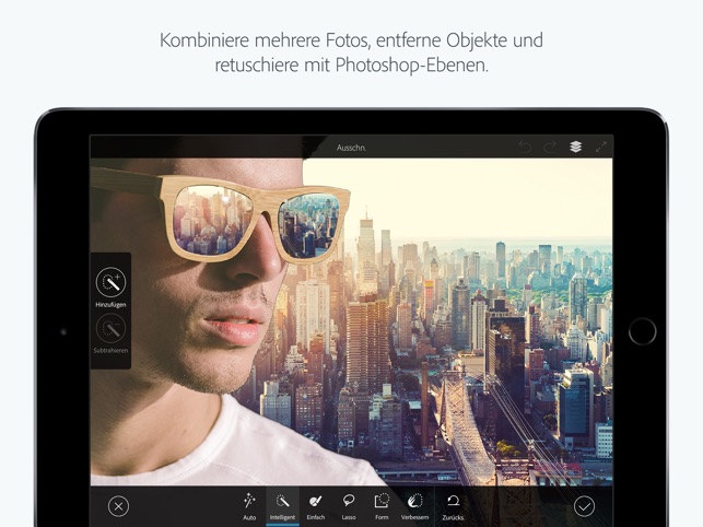 Adobe Photoshop Mix Fotomontagen Und Collagen Im App Store