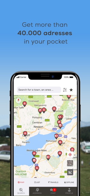 CaraMaps - Motorhome campsites(圖1)-速報App