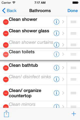 Housekeeping List screenshot 4
