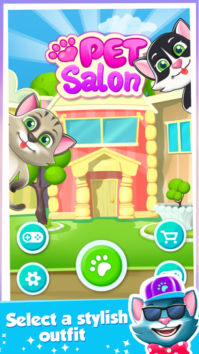 How to cancel & delete Pet Salon: Cat Dress Up Game from iphone & ipad 1