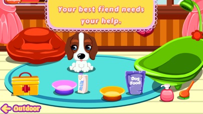 How to cancel & delete Baby Doggy Day Care - start a brain challenge game from iphone & ipad 1