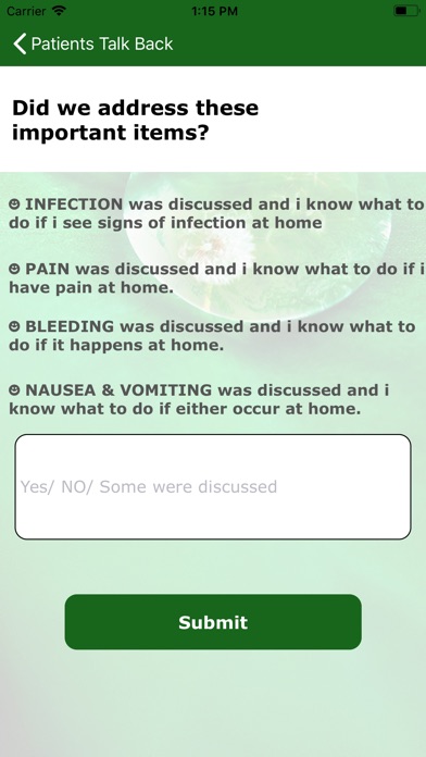 Patients Talk Back screenshot 4