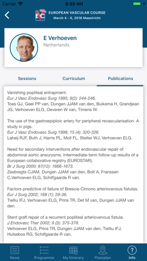 EVC - European Vascular Course(圖4)-速報App