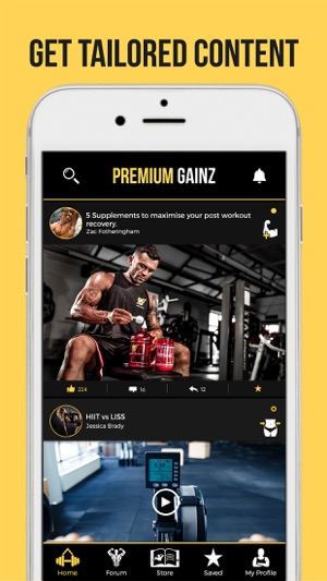 Premium Gainz Personal Trainer(圖2)-速報App