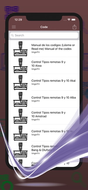 Códigos Control Para Virgin TV(圖3)-速報App