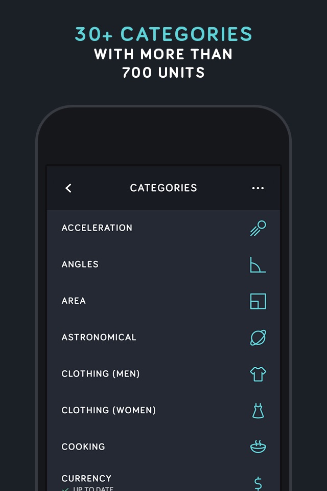 Amount Plus - Unit Converter screenshot 2