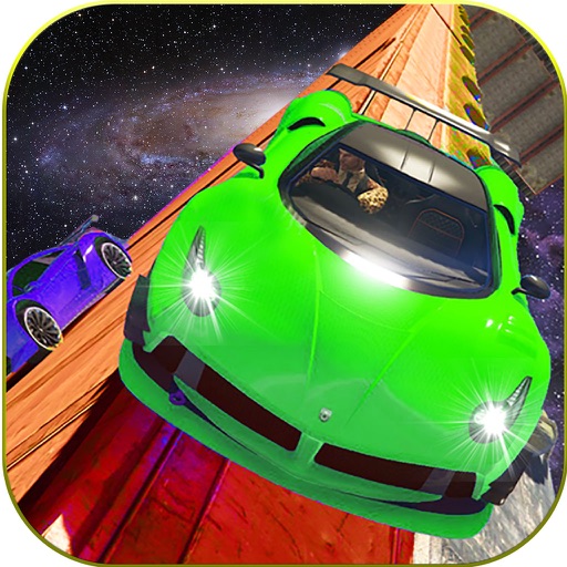 Space Car Stunt 2018