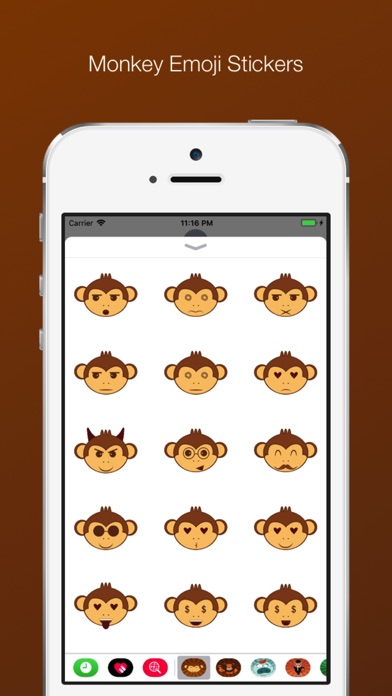 Monkmoji - Monkey Emoji screenshot 2