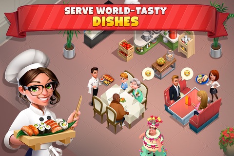 Tasty Town - The Cooking Game screenshot 2