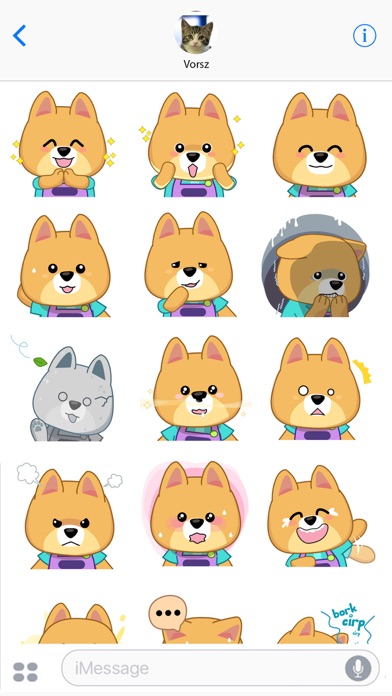 Borky 2 Stickers screenshot 2