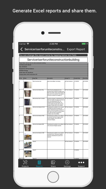 SnagBricks - Site Auditing screenshot-7