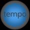 Tap the button, and see the tempo (beats per minute)