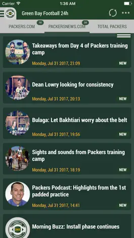 Game screenshot 24h News for Green Bay Packers mod apk