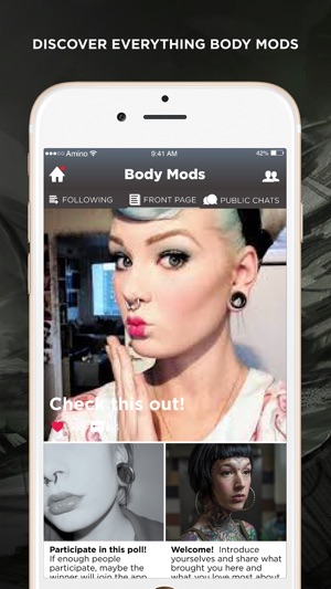 Piercings and Body Mod Amino(圖1)-速報App