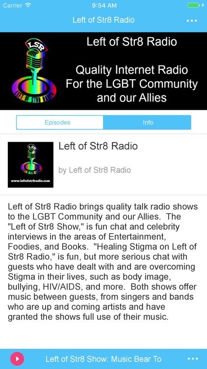 Left of Str8 Radio