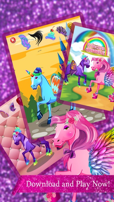 Princess Sparkle:Land Of Magic Pony Dressup Game screenshot 4