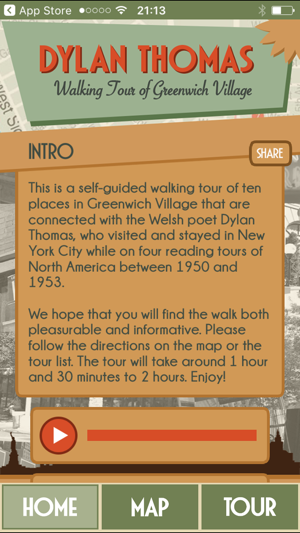 Dylan Thomas Walking Tour - NY(圖2)-速報App