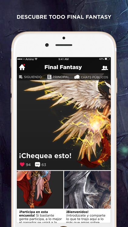 Amino para Final Fantasy en ES