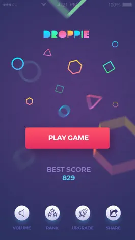 Game screenshot droppie - collect shapes mod apk