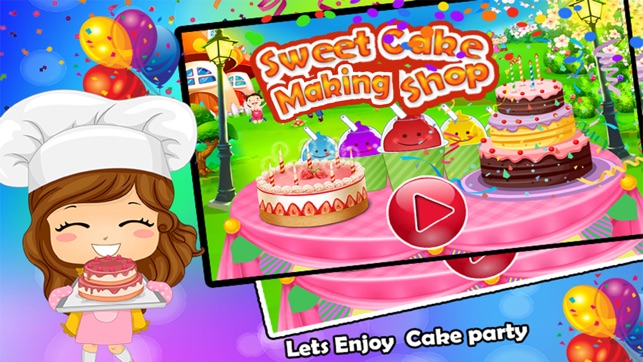 Sweet Cake Making Shop