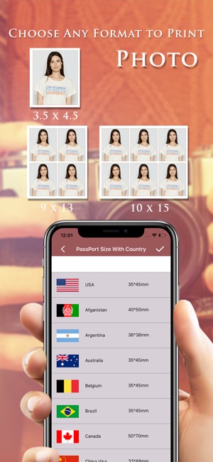 Photo ID Editor -Passport Visa(圖3)-速報App