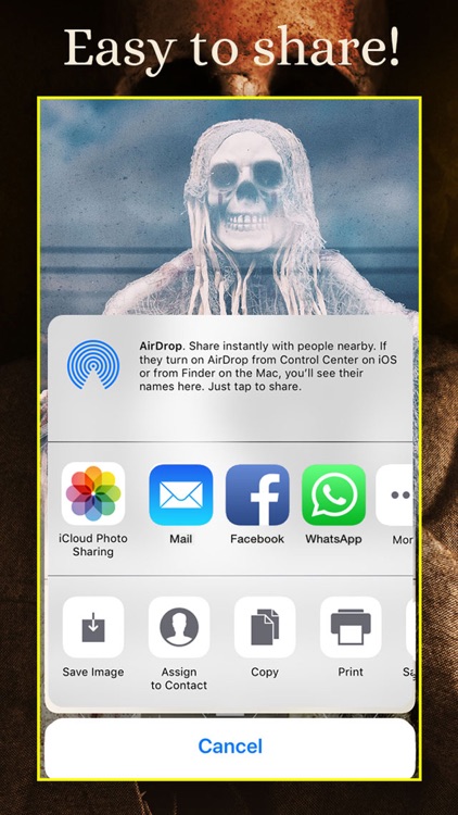 SKULLS Gothic Wallpaper Maker screenshot-4