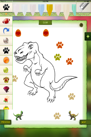 Toddler Dinosaur Coloring Book screenshot 3