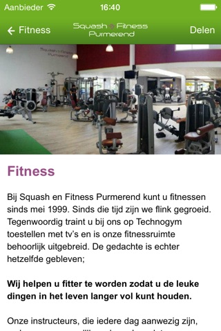 Squash & Fitness Purmerend screenshot 4