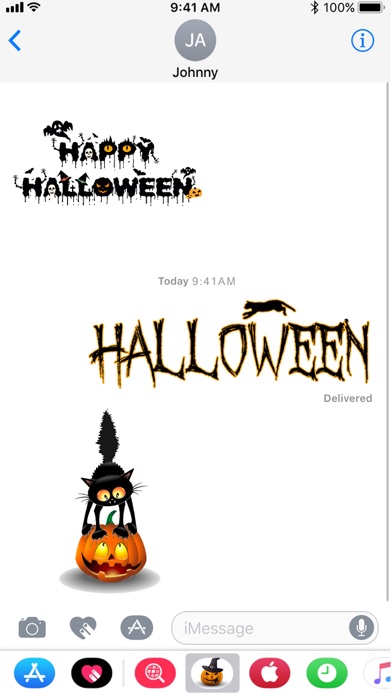 Halloween Weird Sticker screenshot 3