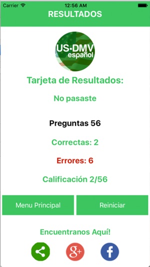 DMV EXAMEN DE PRACTICA EN ESPANOL(圖5)-速報App