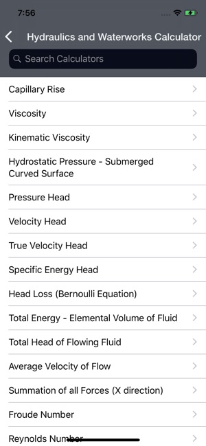 Hydraulics and Waterworks Calc(圖2)-速報App