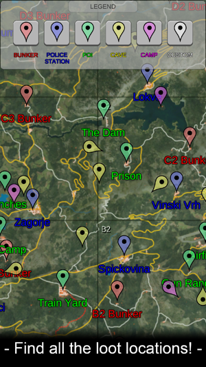 Map for SCUM