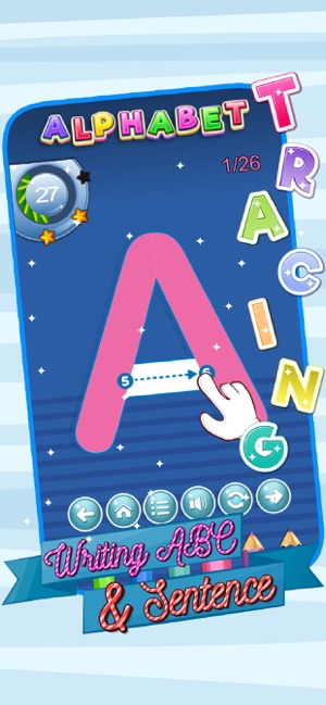 Writing ABC & Sentence Words(圖2)-速報App