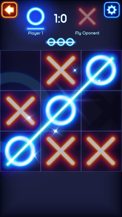 Tic Tac Toe Glow - Puzzle Game